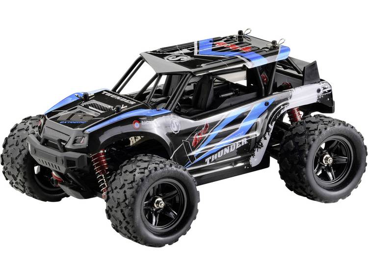 Absima Thunder 1:18 Brushed RC auto Elektro Buggy 4WD RTR 2,4 GHz Incl. accu en lader