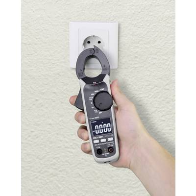 VOLTCRAFT VC-10697890 Stroomtang Digitaal CAT III 600 V Weergave (counts): 4000-6