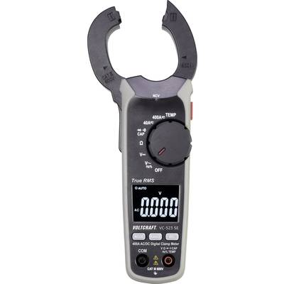 VOLTCRAFT VC-10697890 Stroomtang Digitaal CAT III 600 V Weergave (counts): 4000-7
