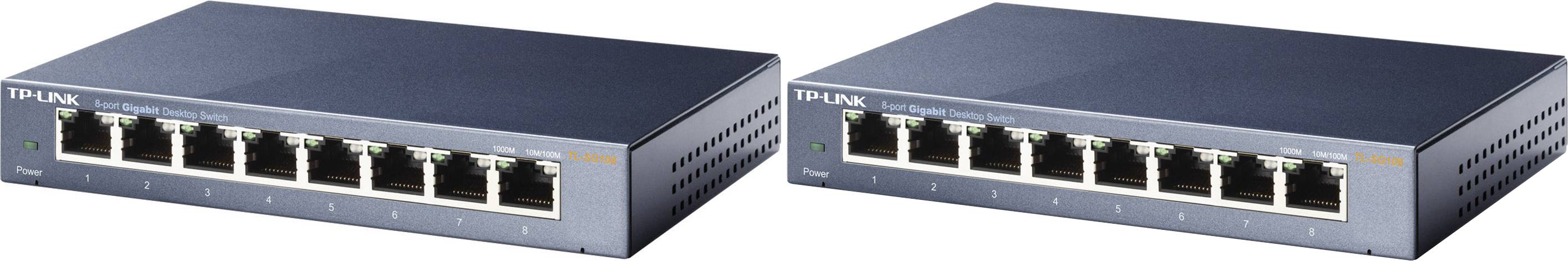 TP-LINK TL-SG108 V4 TL-SG108 V4 Netwerk switch 8 poorten 1 GBit/s