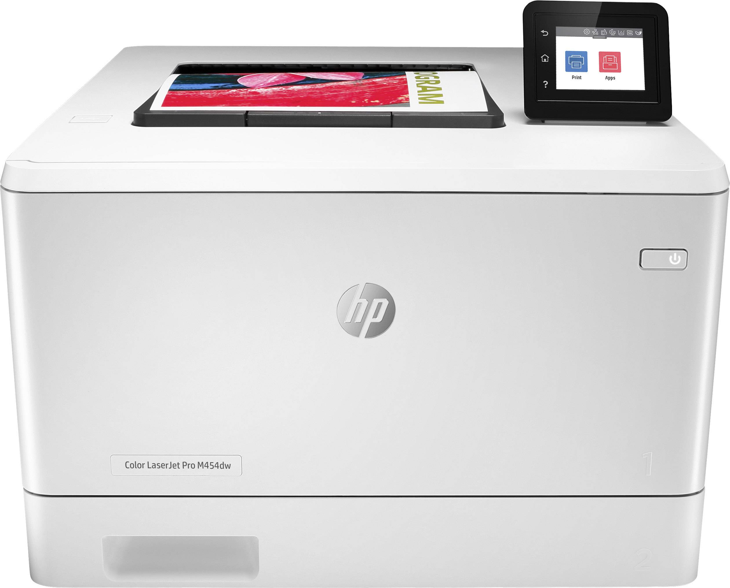 HP Color LaserJet Pro MFP M 454 dw Printer Laser, kleur Kleur A4 27 pag./min. 27 pag./min. 600 x 600 dpi LAN, WiFi, Dupl-0