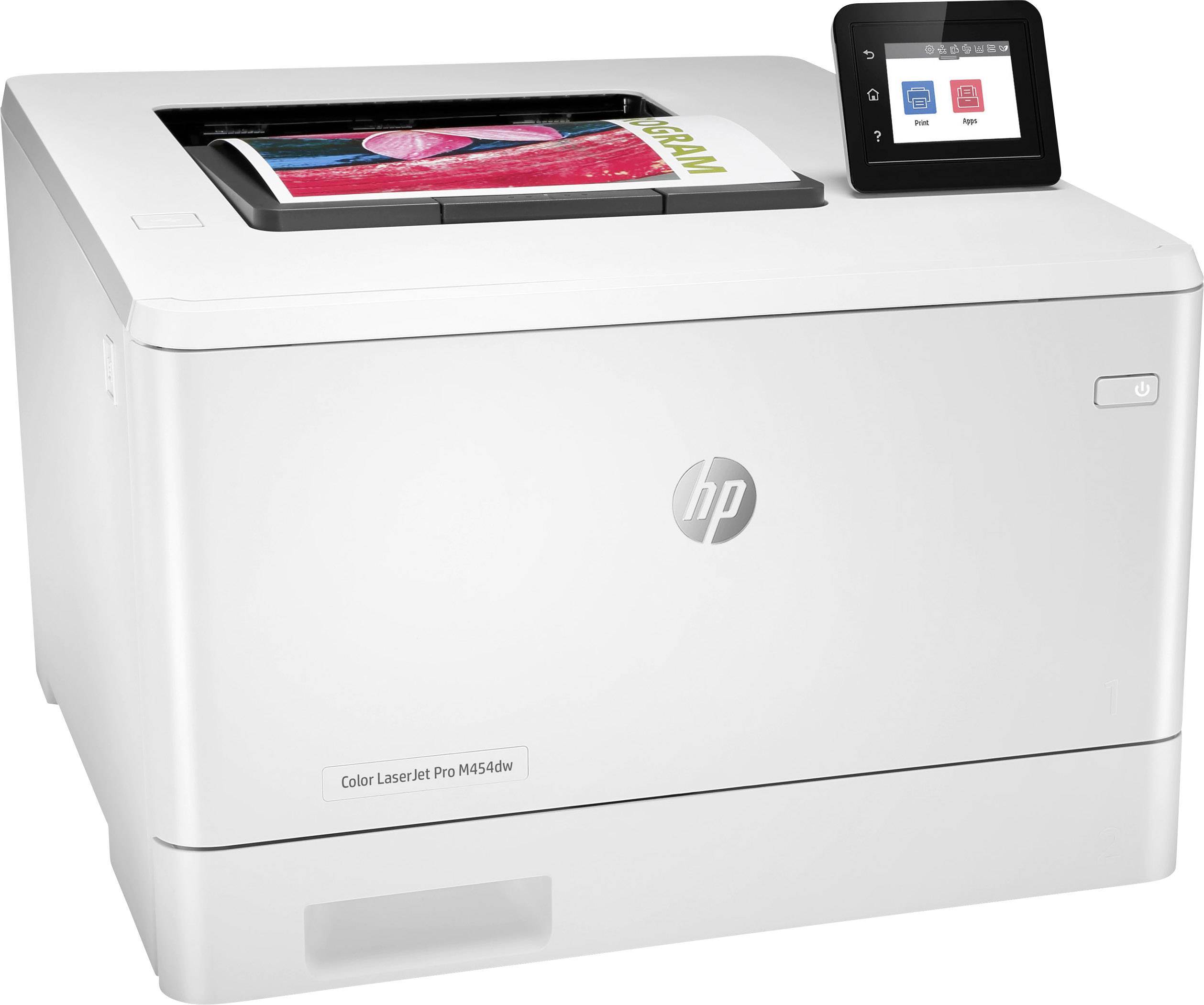 HP Color LaserJet Pro MFP M 454 dw Printer Laser, kleur Kleur A4 27 pag./min. 27 pag./min. 600 x 600 dpi LAN, WiFi, Dupl-4