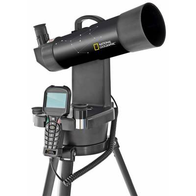 National Geographic Automatik 70/350 Refractor-telescoop Azimutaal Achromatisch Vergroting 18 tot 88 x