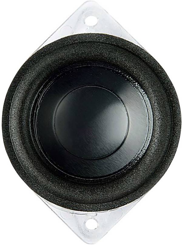Visaton BF 45 S - 4 Ohm 1.8 inch 4.5 cm Breedband-luidspreker 4 W 4 Ω Zwart Aluminium membraan
