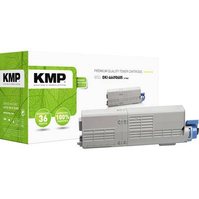 KMP Toner vervangt OKI 46490605 Compatibel Geel 6000 bladzijden O-T56X