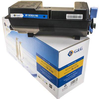G&G Toner vervangt Kyocera TK-3170 Compatibel Zwart 15500 bladzijden 