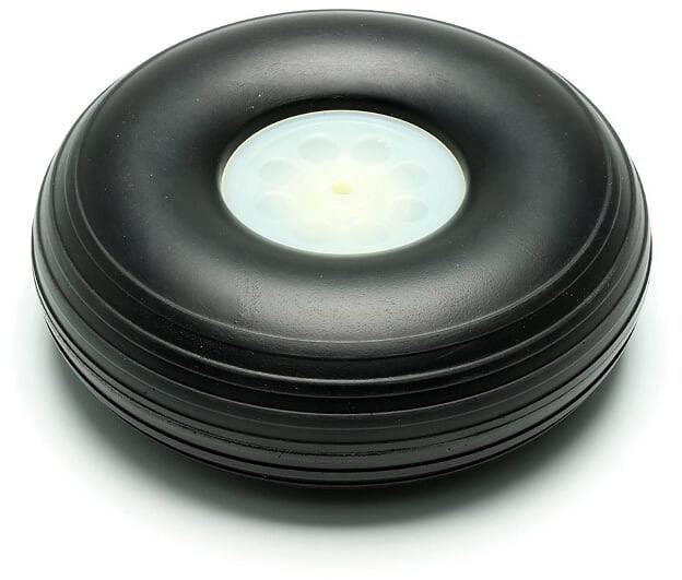 Pichler Modellbau Luchtbanden Met kunststofvelgen 125 mm 1 stuk(s)