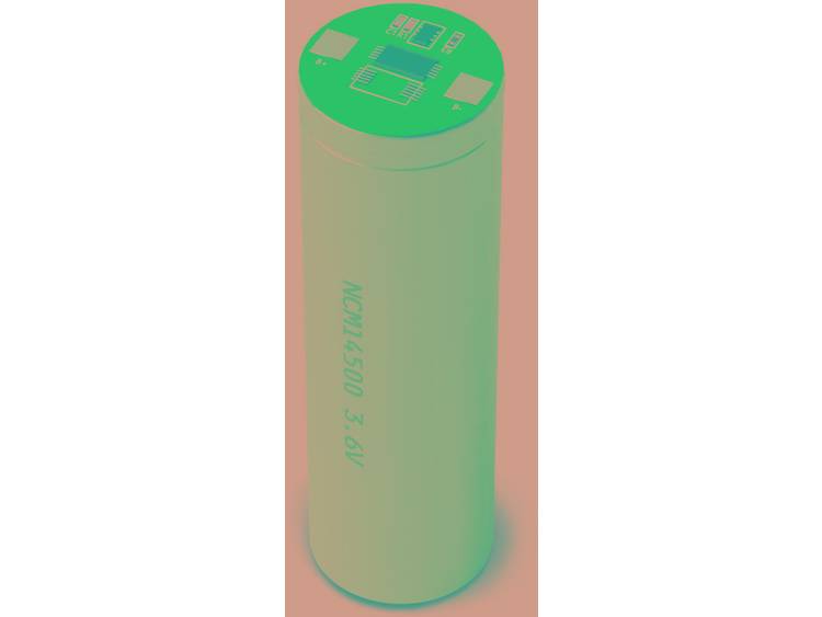 Jauch Quartz LI-NCM14500J Speciale oplaadbare batterij 14500 Kabel Li-ion 3.6 V 850 mAh