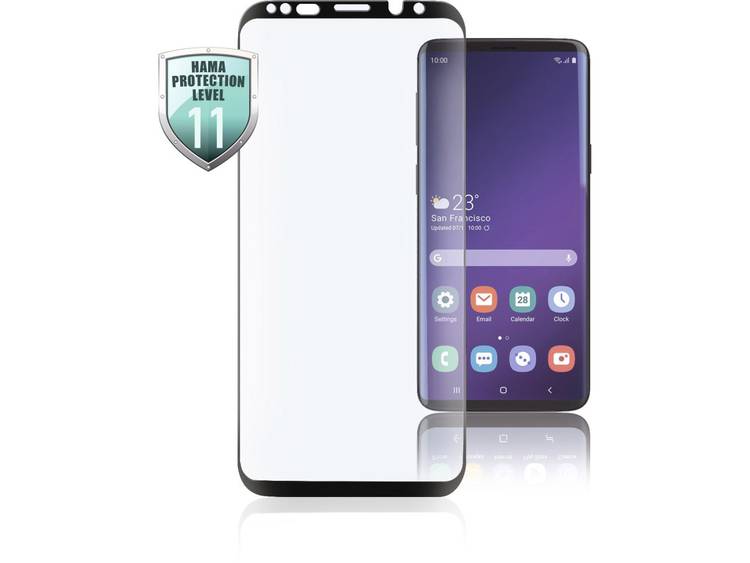 Hama 3D Full-Screen Screenprotector (glas) Geschikt voor: Samsung Galaxy S10+ 1 stuk(s)