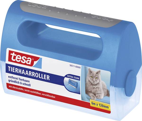 tesa  Pluizenroller 1 stuk(s) Blauw