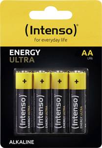Conrad Intenso Energy Ultra AA batterij (penlite) Alkaline 2600 mAh 1.5 V 4 stuk(s) aanbieding