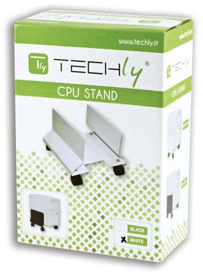 TECHly ICA-CS-34 ICA-CS-34 PC-houder Zwart Belastbaar tot: 25 kg-1