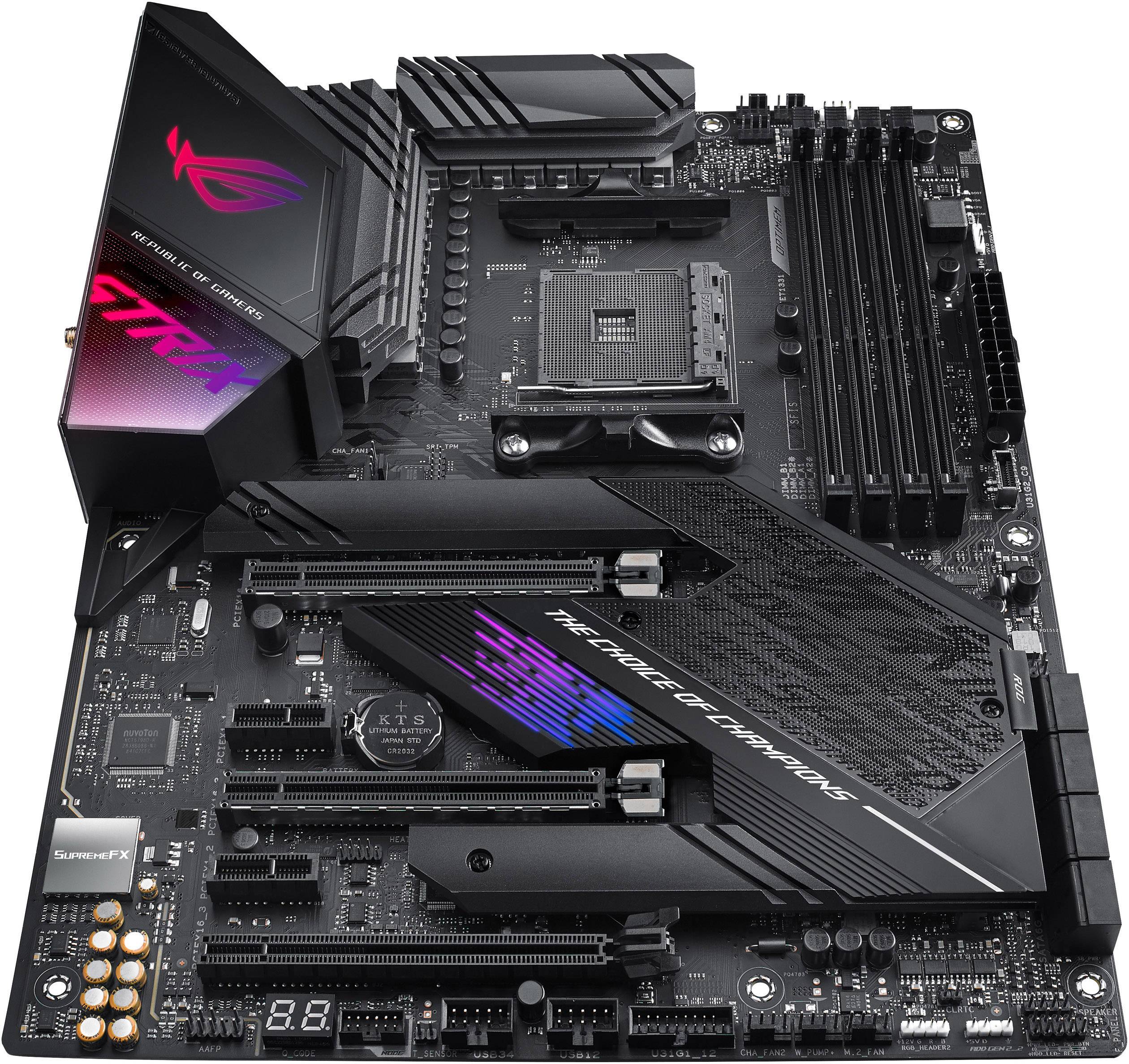 Asus ROG Strix X570E Gaming Moederbord Socket AMD AM4 Vormfactor ATX