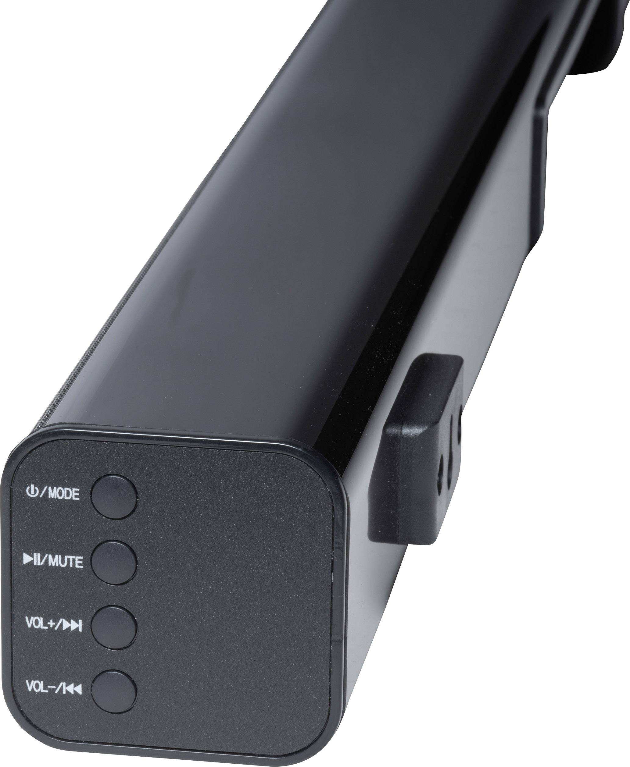 Denver DSB4010 Soundbar Zwart Bluetooth, Zonder subwoofer, USB