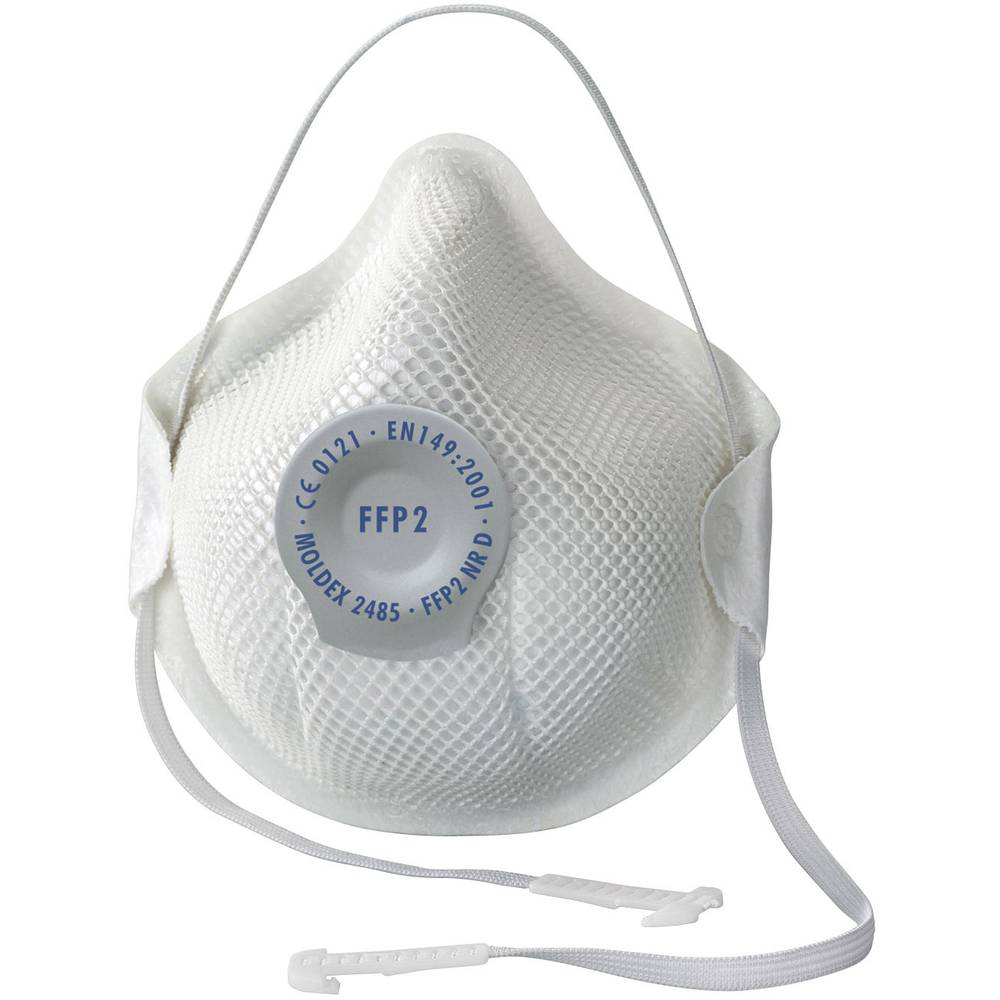 Fijnstofmasker zonder ventiel FFP2 D Moldex Smart 248501 20 stuks