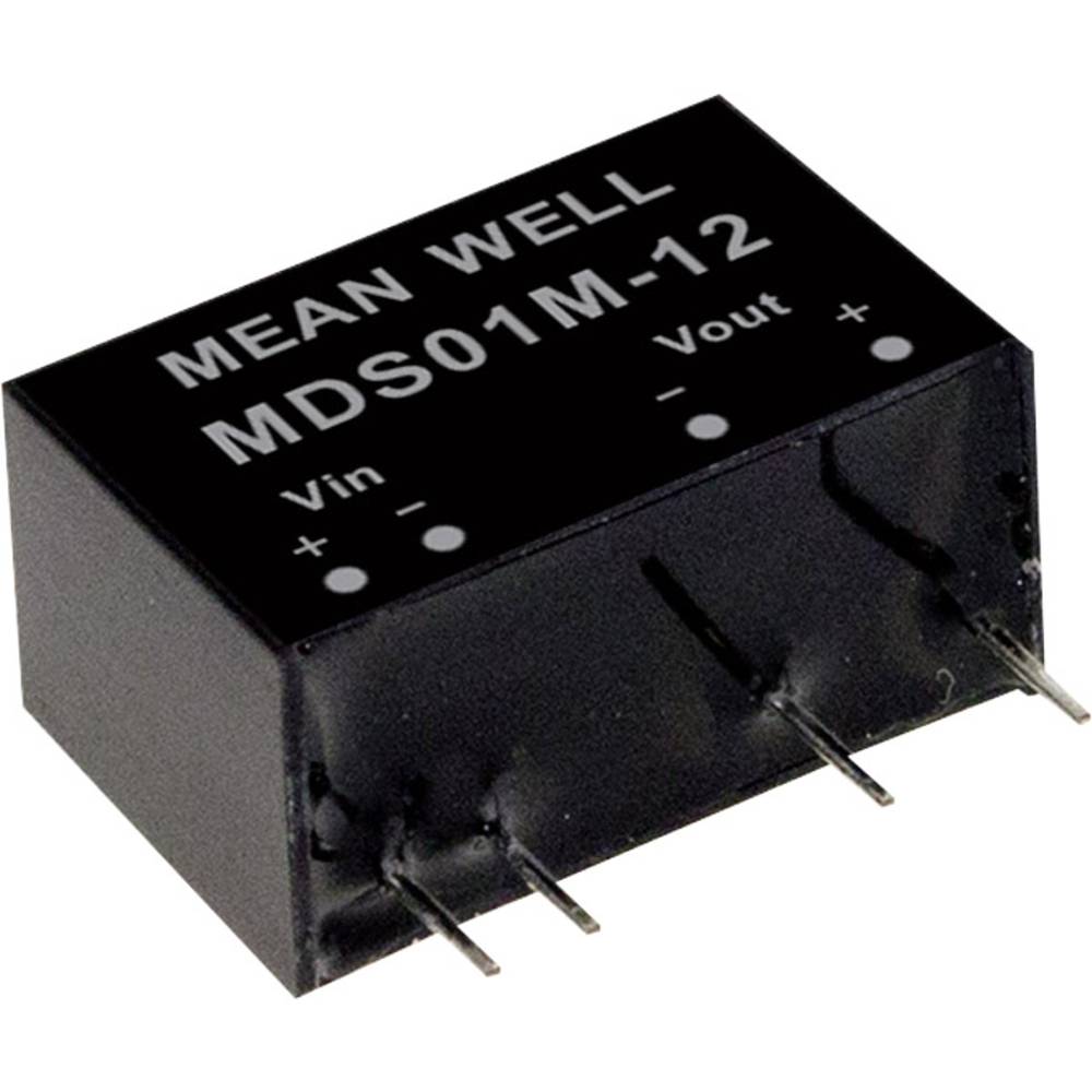 Mean Well MDS01N-05 DC/DC-convertermodule 200 mA 1 W Aantal uitgangen: 1 x