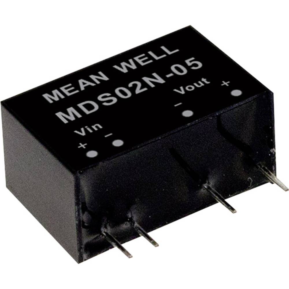 Mean Well MDS02L-15 DC/DC-convertermodule 133 mA 2 W Aantal uitgangen: 1 x