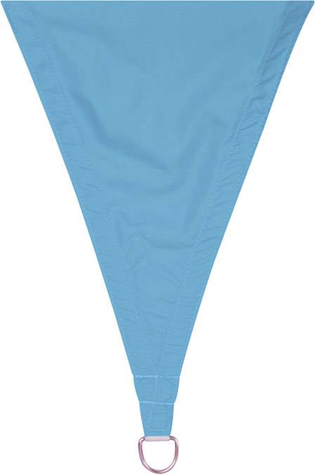 Perel Schaduwdoek, waterafstotend, 3.6 x 3.6 m, 160 g/m², polyester, vierkant, hemelsblauw-2