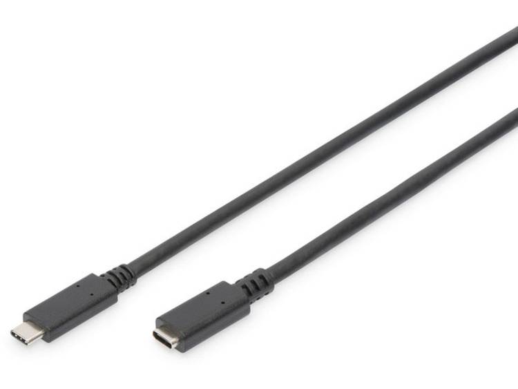 ASSMANN Electronic AK-300210-020-S USB-kabel 2 m 2.0 USB C Zwart
