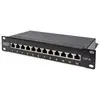 Digitus DN-91612S-EA 12 poorten CAT 6A 1 HE