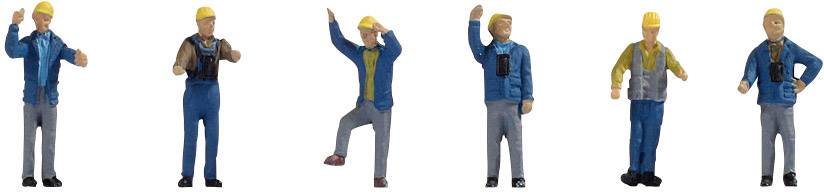 NOCH 0036279 N Rangeerders figuren Geverfd, Staand
