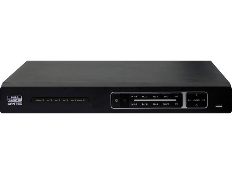 4-kanaals, 8-kanaals (AHD, Radiografisch, HD-CVI, HD-TVI, IP) Digitale recorder Burg WÃ¤chter SPVR-4