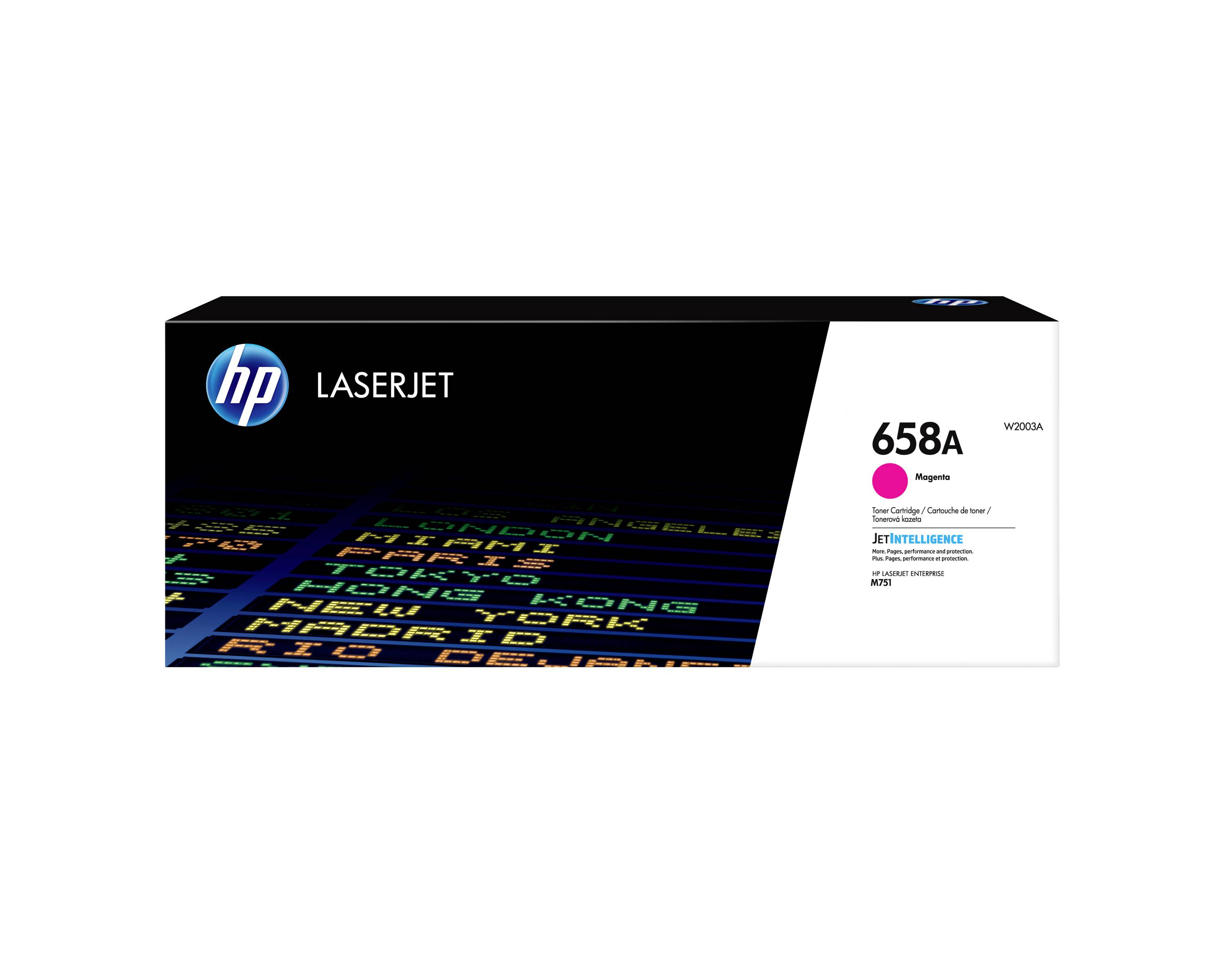 HP 658A W2003A Toner Magenta 6000 bladzijden Origineel Tonercassette