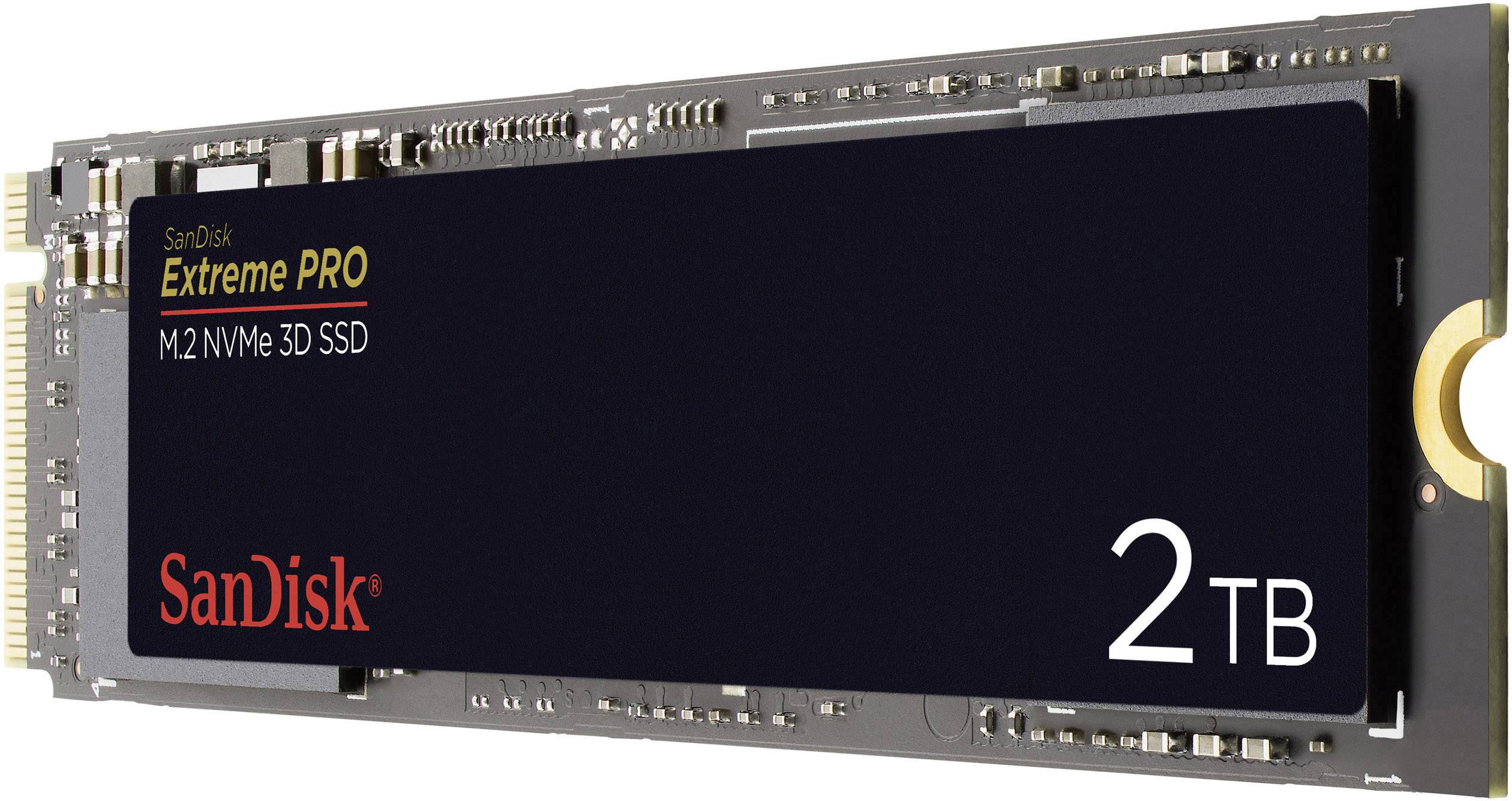 SanDisk Extreme PRO® 3D NVMe/PCIe M.2 SSD 2280 harde schijf 2 TB M.2
