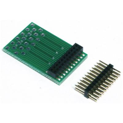 TAMS Elektronik  70-01045-01-C Adapter voor PluX- en 21MTC-interface  Bouwpakket   