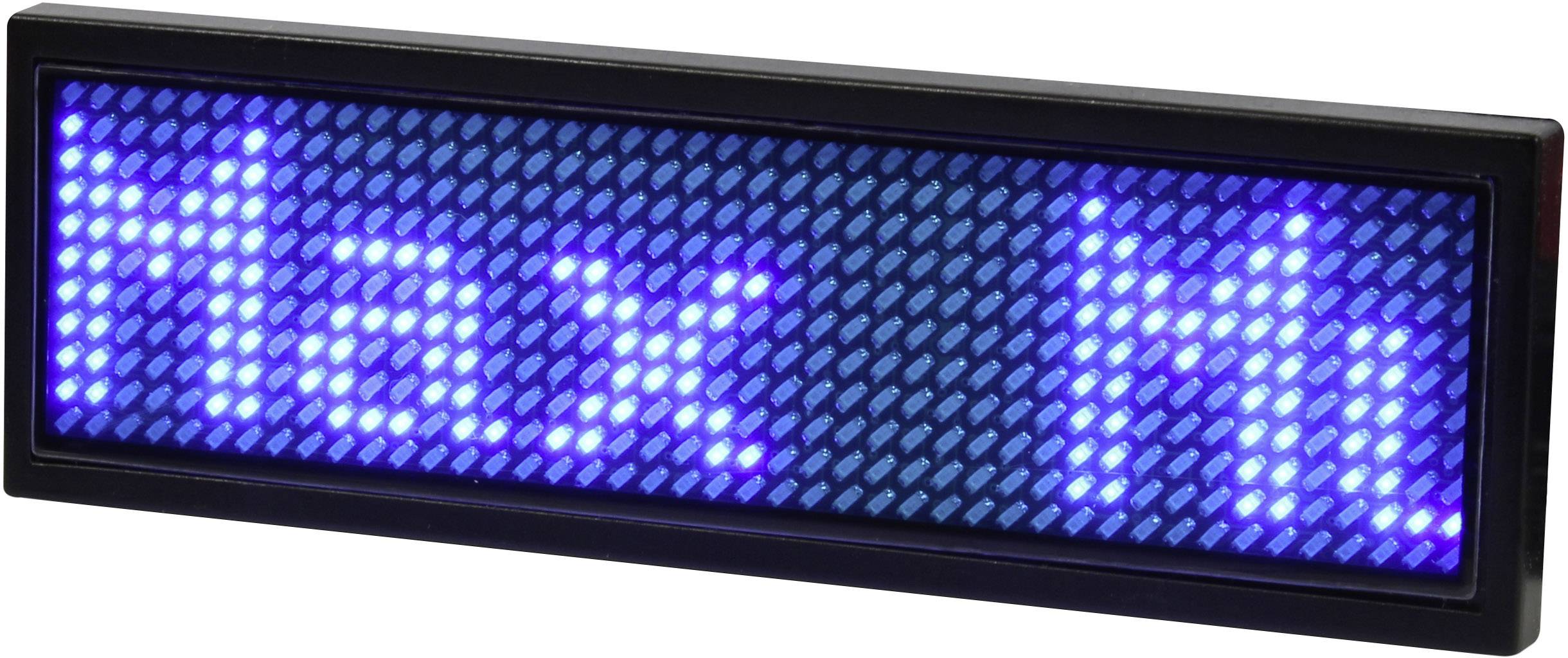 Allnet ALLNET - Namensschild elektronisch programmierbar Seriell - Farbe blau LED-naamplaatje-6