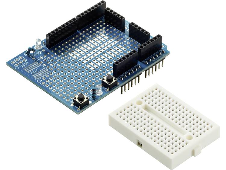 Protoshield Prototyping Board met mini-insteekprintplaat voor Arduino UNO