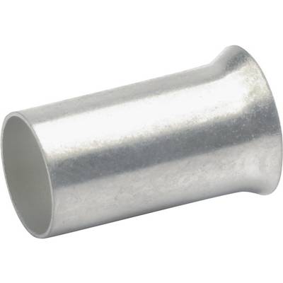 Klauke 7612 Adereindhulzen 10 mm² Ongeïsoleerd Zilver 100 stuk(s) 