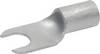 Klauke 1650C5 Vorkkabelschoen 4 mm² 6 mm² Ongeïsoleerd Zilver 1 stuk(s)