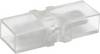 Klauke 80012 Platte connector Insteekbreedte: 6.30 mm Insteekdikte: 0.80 mm 180 ° Volledig geïsoleerd Transparant 1 stuk(s)