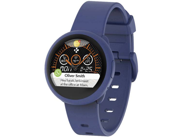 MyKronoz ZeRound3 Lite Smartwatch Blauw
