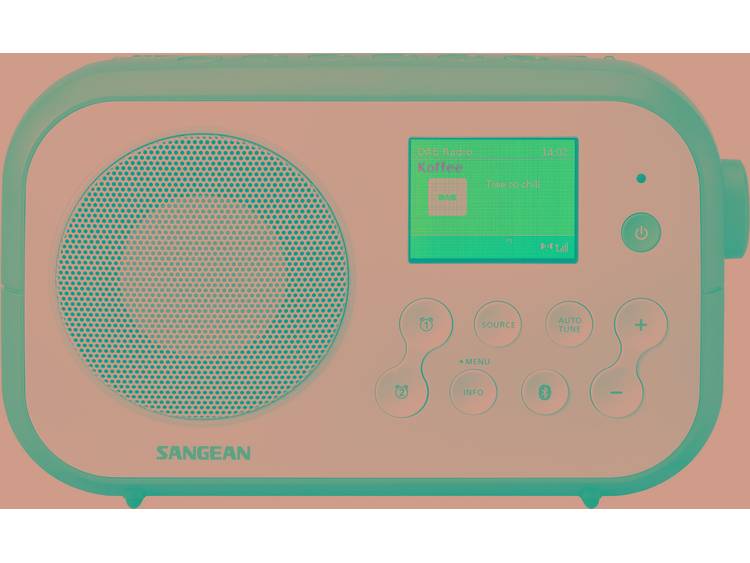 Sangean dab radio DPR-42BT wit-blauw