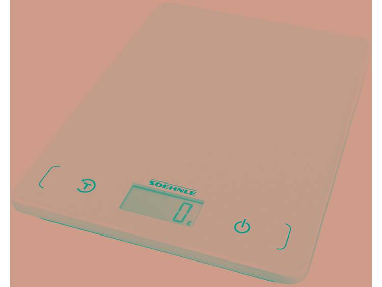Soehnle KWD Page Compact 200 Digitale keukenweegschaal Met wandbevestiging Weegbereik (max.): 5 kg W