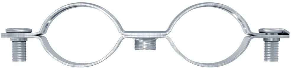 Fischer 545773 Schroefafstandsklem metaal dubbel AMD 14-16 180 mm 25 stuk(s)