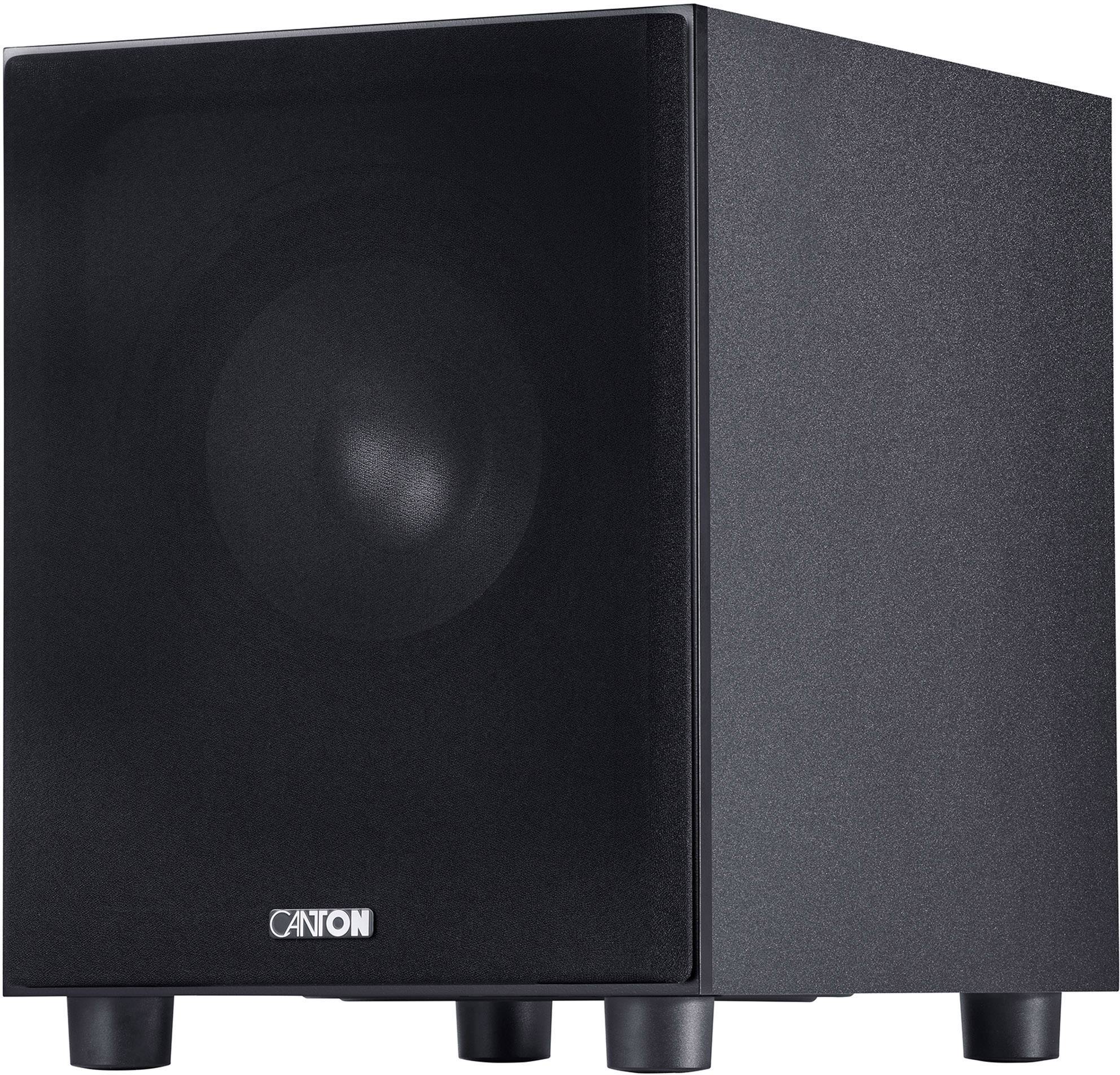 Canton SUB 12.4 HiFi subwoofer Zwart 380 W 20 Hz 200 Hz Conrad.nl