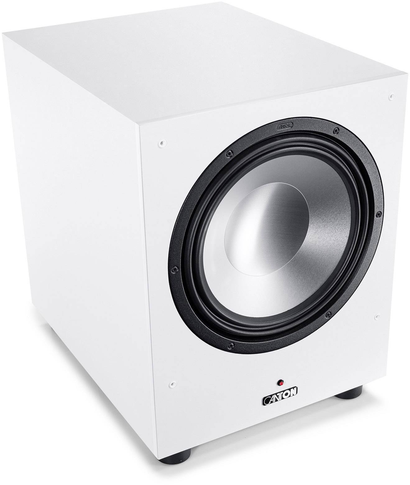 Canton SUB 12.4 HiFi subwoofer Wit 380 W 20 Hz - 200 Hz | Conrad.be