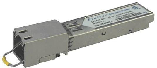 Een SFP-module: Steekbaar apparaat voor netwerkuitbreiding, ondersteunt optische of elektrische gegevensoverdracht in computernetwerken.