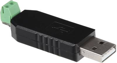 Joy-it Omvormer (USB/RS485) Raspberry Pi, Arduino [1x USB-A 2.0 stekker - 1x 2-dradenkabel] 0.00 m Zwart