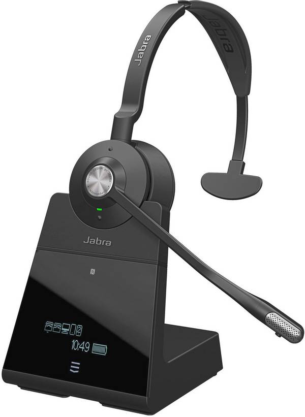 Jabra 40Hz-16kHz, Mono, Bluetooth 5.0, 13 uur, RJ-9, RJ-45, DECT, Micro-USB, 150 m, Zwart
