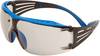 3M SecureFit SF407XSGAF-BLU Veiligheidsbril Met anti-condens coating Blauw, Grijs