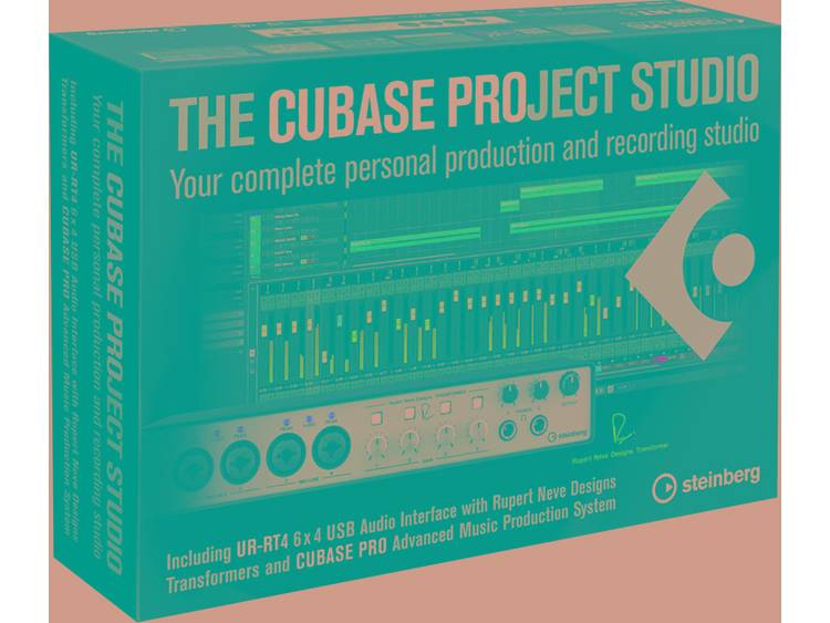 Steinberg Cubase Project Studio met UR-RT4 audio interface