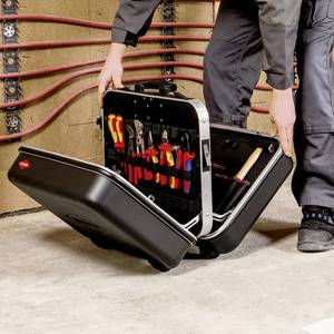 Conrad Gereedschapsassortiment BIG Twin elektro 63-delig in hardschalenkoffer voor elek aanbieding