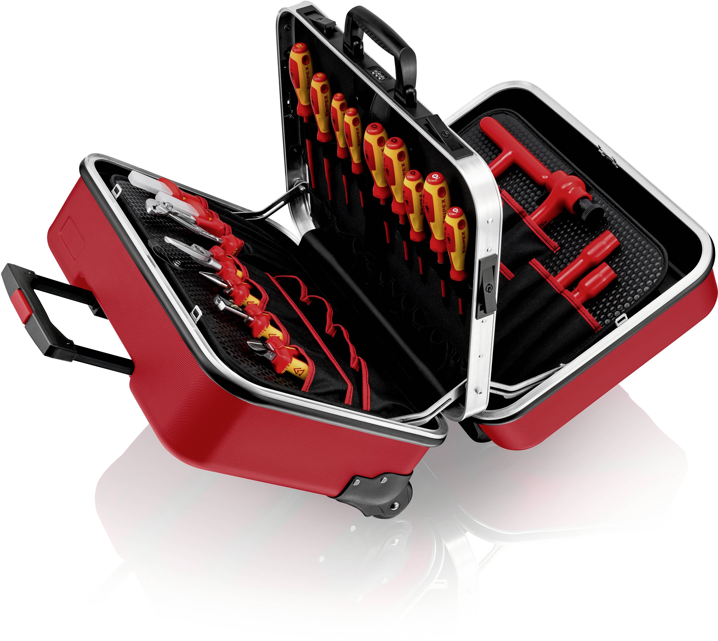 Knipex 98 99 15 Gereedschapskoffer (met inhoud) Conrad.nl