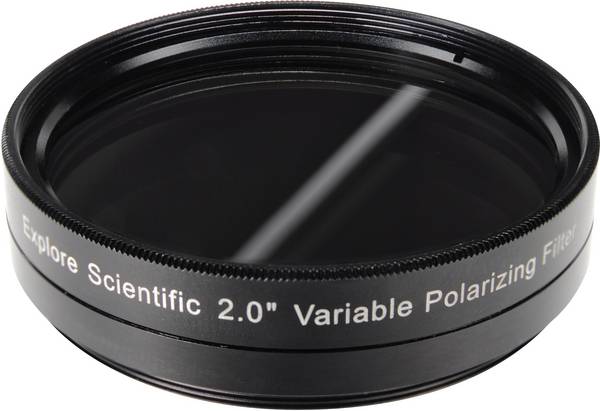 Explore Scientific 0310250 2" Variabler Polfilter Polarisatiefilter