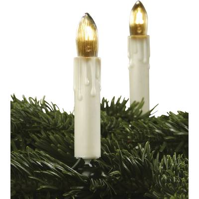 Hellum 811575 Kerstboomverlichting  Binnen  werkt op het lichtnet Aantal lampen 15 Gloeilamp Barnsteen Verlichte lengte: