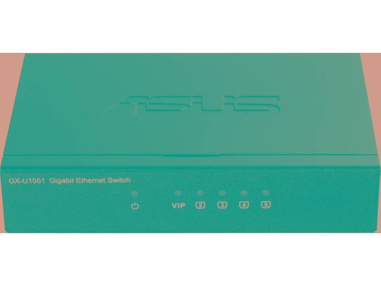 Asus GX-U1051 Netwerk switch 5 poorten 10-100-1000 Mbit-s